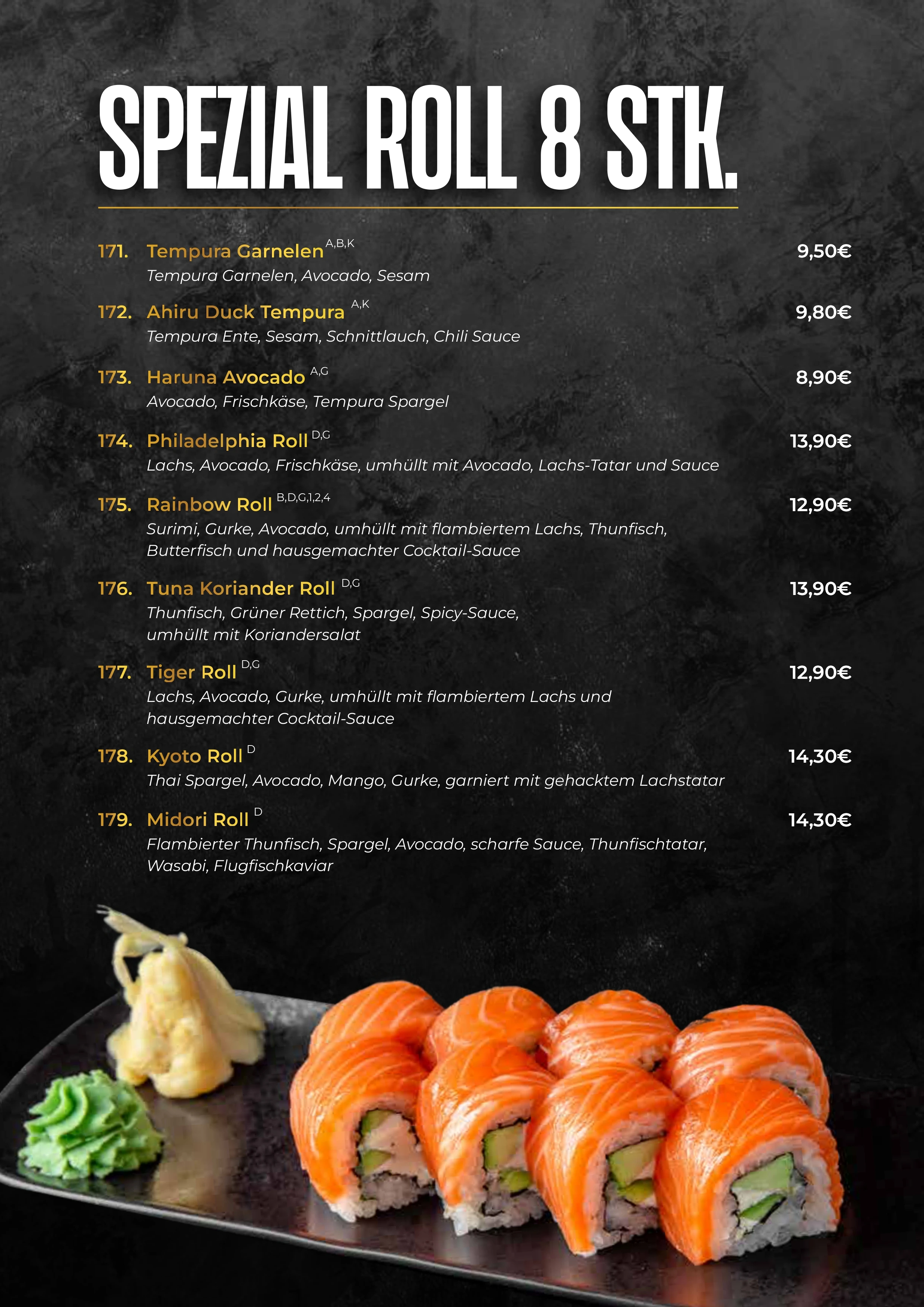 Sushi Dish 1